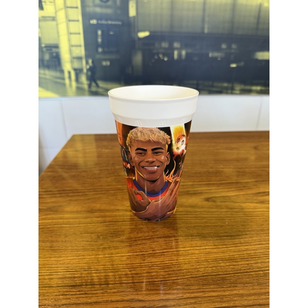 McDonald's 2026 FIFA World Cup Collectible Cups (OPENED) Lamine Yamal